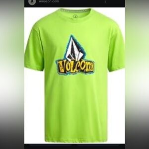 Volcom mens  Lime Graphic Tee